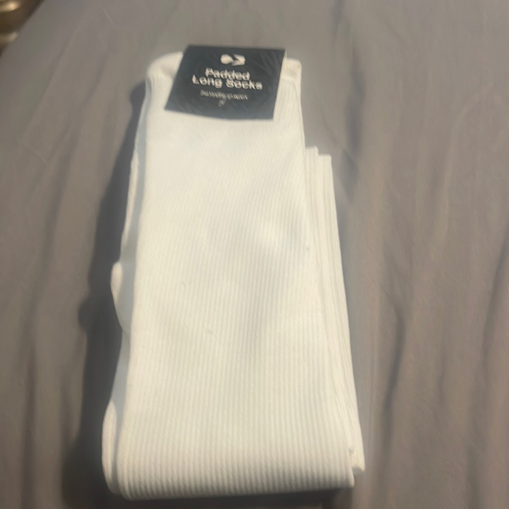 Long padded football socks for men and women